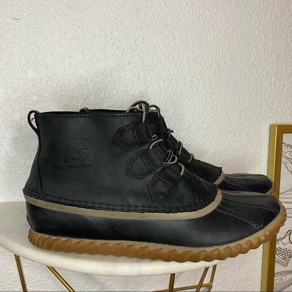 Sorel Shoes - Sorel Out N about Chelsea W Cold Weather Boot Black 9